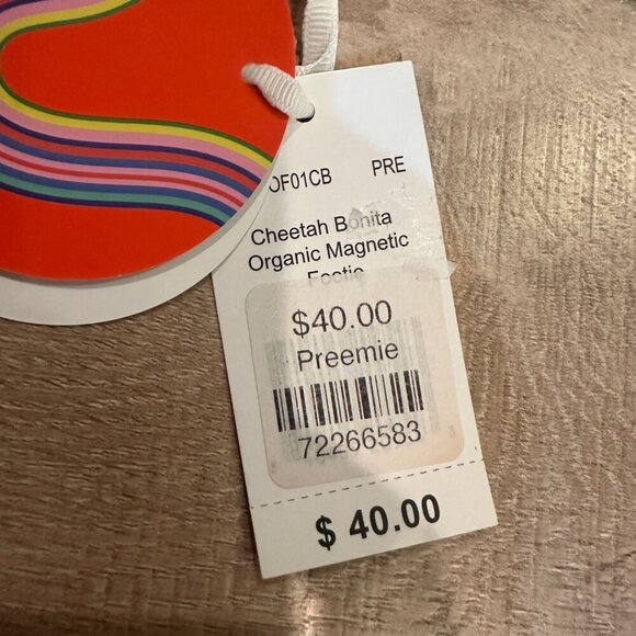 MAGNETIC ME GIRLS PINK CHEETAH SLEEPER PREEMIE NEW - Picture 5 of 9